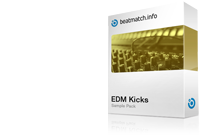 edm kicks sample pack