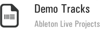 demo tracks, ableton live projects
