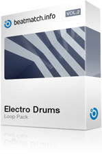 electro drums loop pack vol.2