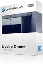 electro drums loop pack vol.3