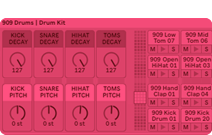 909 drums drum kit