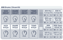 808 drums drum kit